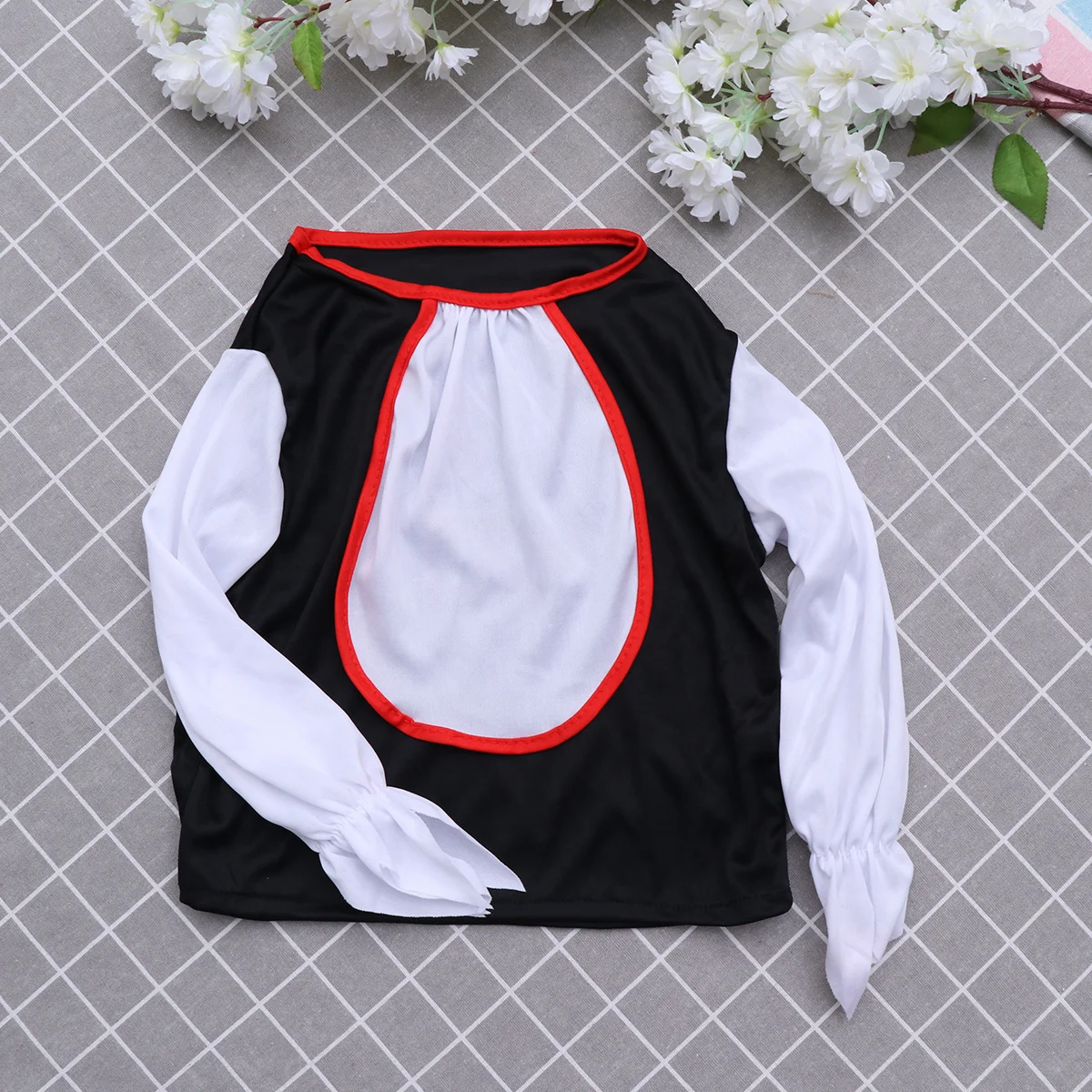 1 Zestaw Kostium Pirata dla Dzieci na Halloween, Klasyczny Strój Rozmiar XL na Występy Sceniczne, Cosplay, Kostium Pirata dla Dzieci