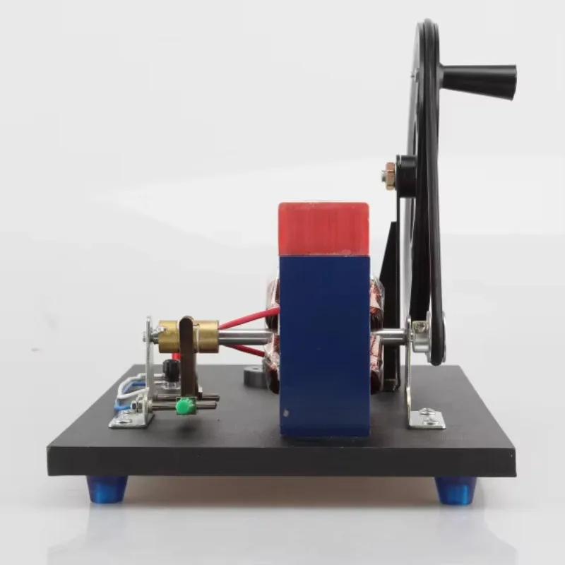 Gelsonlab HSPEM-081 AC and DC Hand DYNAMO HAND DRIVEN Generator for Physical Experiment AC/DC Generator Demonstration