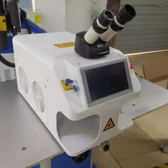 2025 ND YAG Laser Touch Screen Control Jewelry Spot Welding Machine Micro Laser Soldering LY60PW-MINI for Gold Silver Chain Ring
