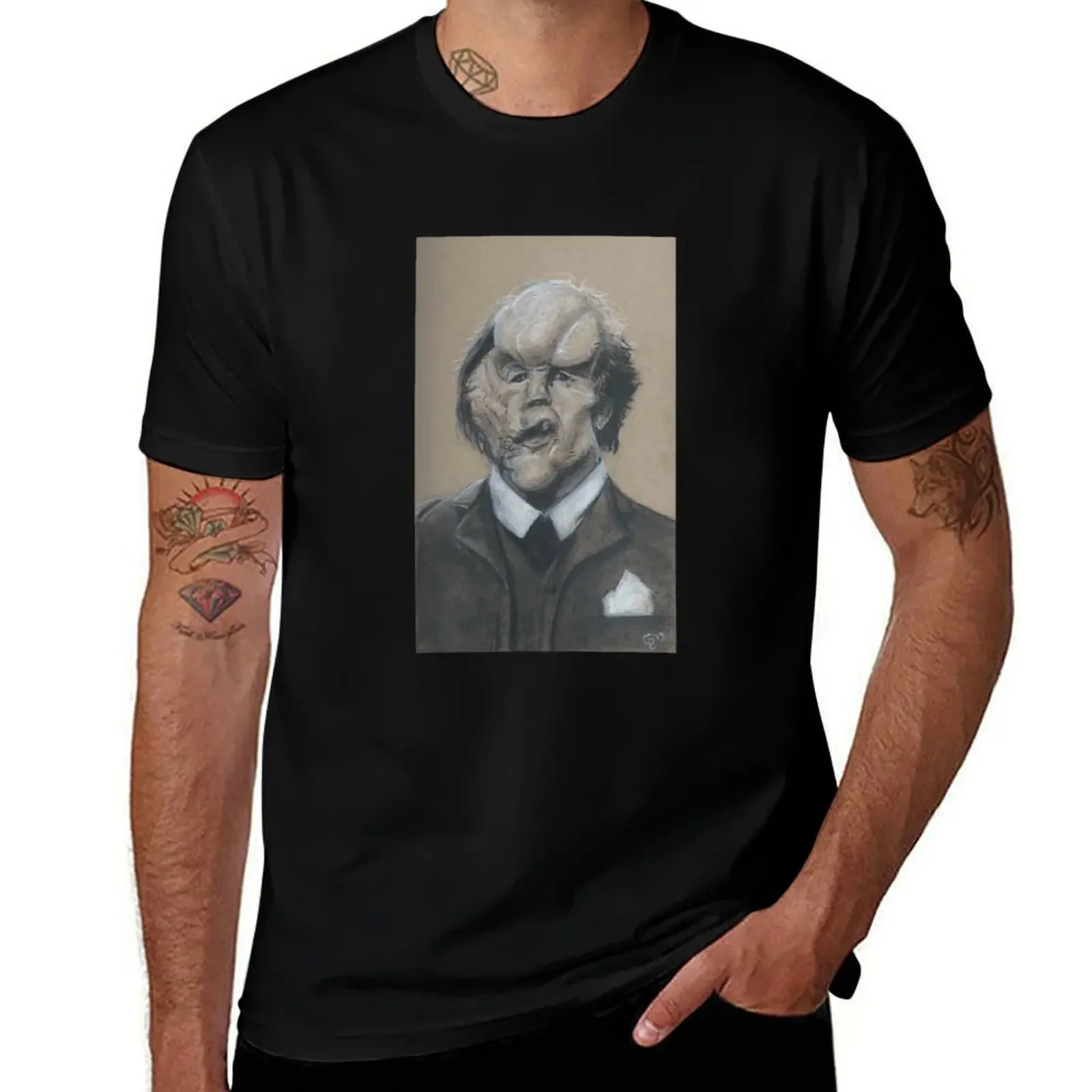 John Hurt as Joseph Merrick (The Elephant Man) T-Shirt Blouse hippie clothes mens graphic t-shirts