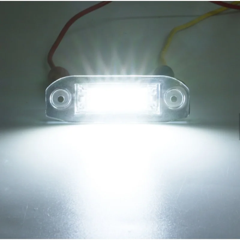 LED License Plate Light for Volvo S80 XC90 S40 V60 XC60 S60 C70 V50 XC70 V70 White Car-Styling Number Lamp view 5