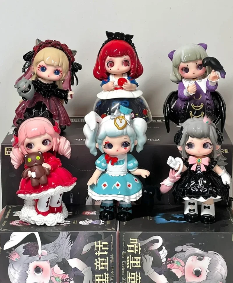 

Authentic Youli Blind Box Third Generation Dark Fairy Tale Series Collectible Dolls Desktop Ornaments Creative Gift For Girls