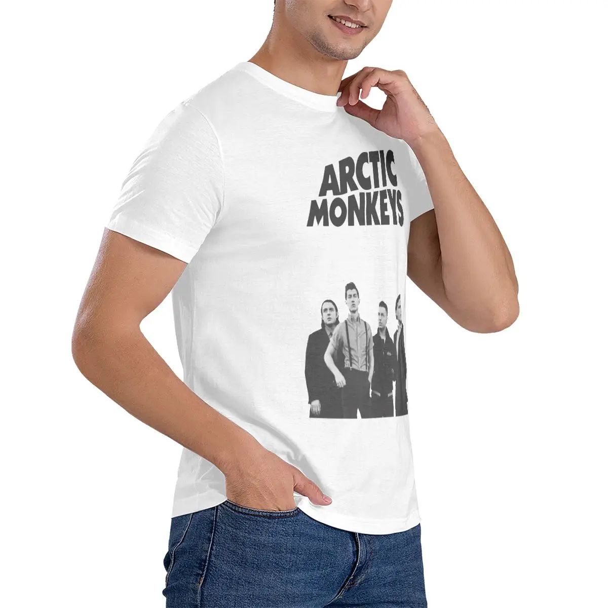 Arctic Monkeys Men's Classic Unisex Cotton T-Shirt for Men & Women, Classic Tee