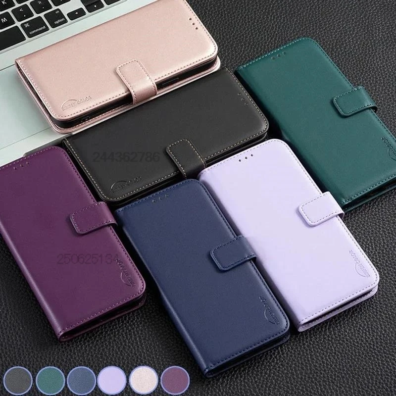 Luxury Leather Wallet Phone Case on For Xiaomi 14 14T Pro Civi 3 2 13T 13 Lite 13TPro 14Pro Civi3 Card Slot Magnetic Cases Mi14