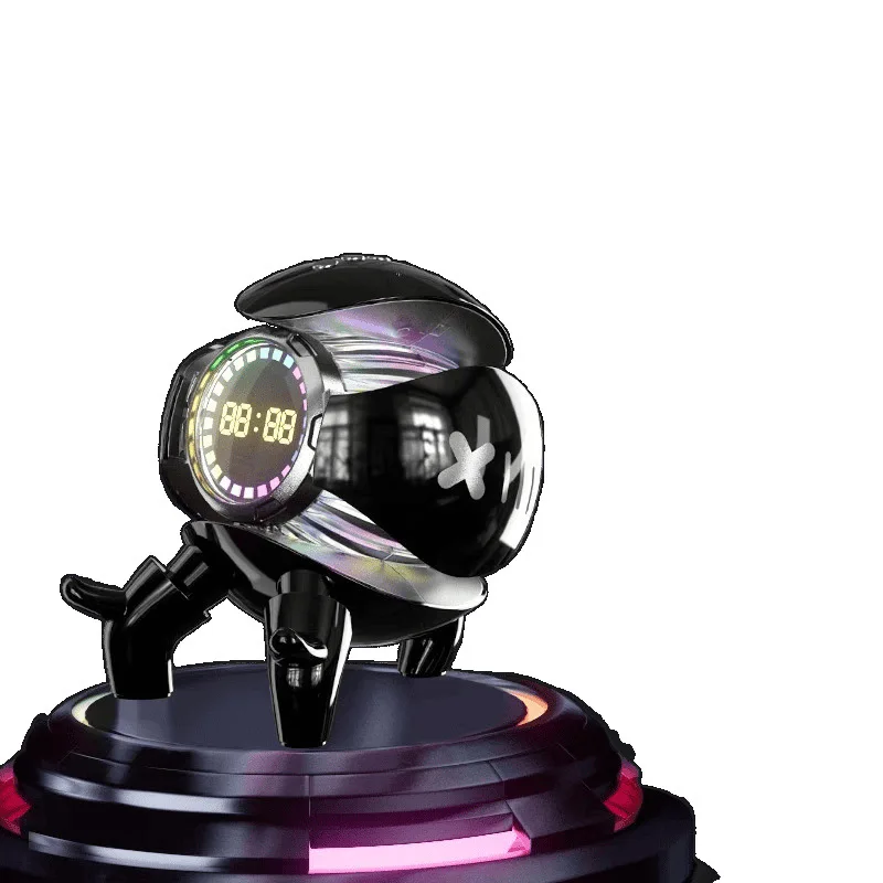 

Smart conversation bluetooth speaker birthday gift for boys cool and practical alarm clock ornament