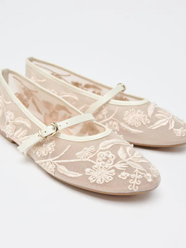 summer-new-women's-flat-ballet-shoes-embroidered-with-artificial-pearls-mesh-slip-on-shoes-round-toe-non-slip-outsole-fashion