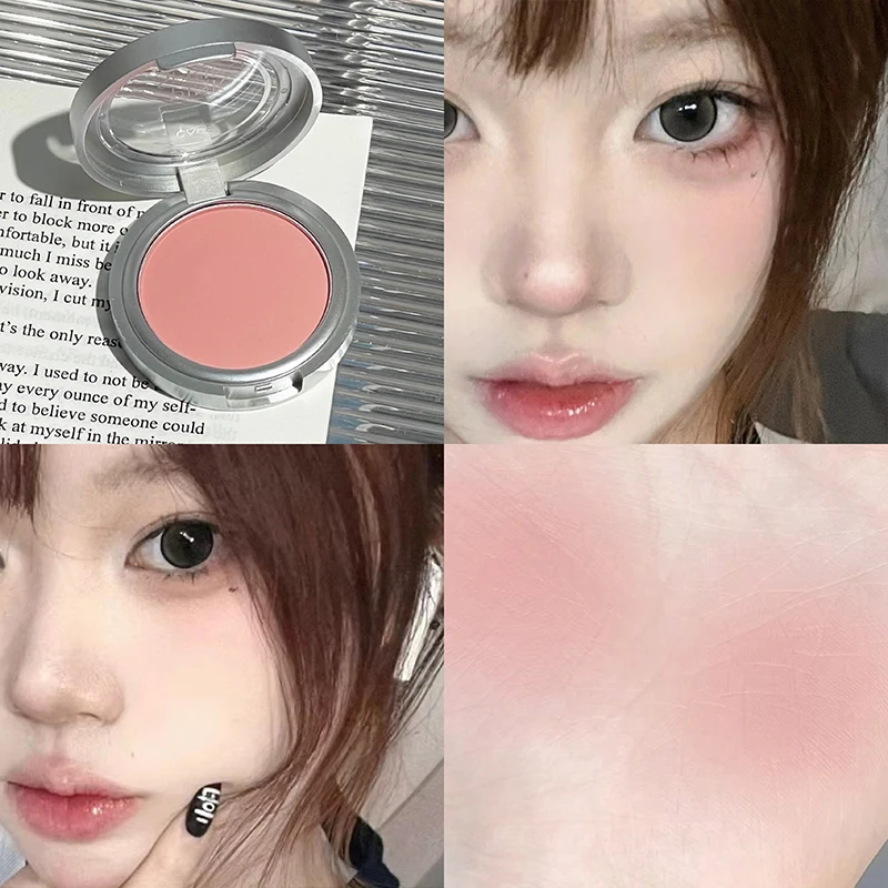 واحد ماتي لوحة أحمر الخدود أحمر الخدود كريم كونتور ماكياج الوجه أحمر الخدود الطبيعي الخد تينت سطع مقاوم للماء الخوخ أحمر الخدود مستحضرات التجميل