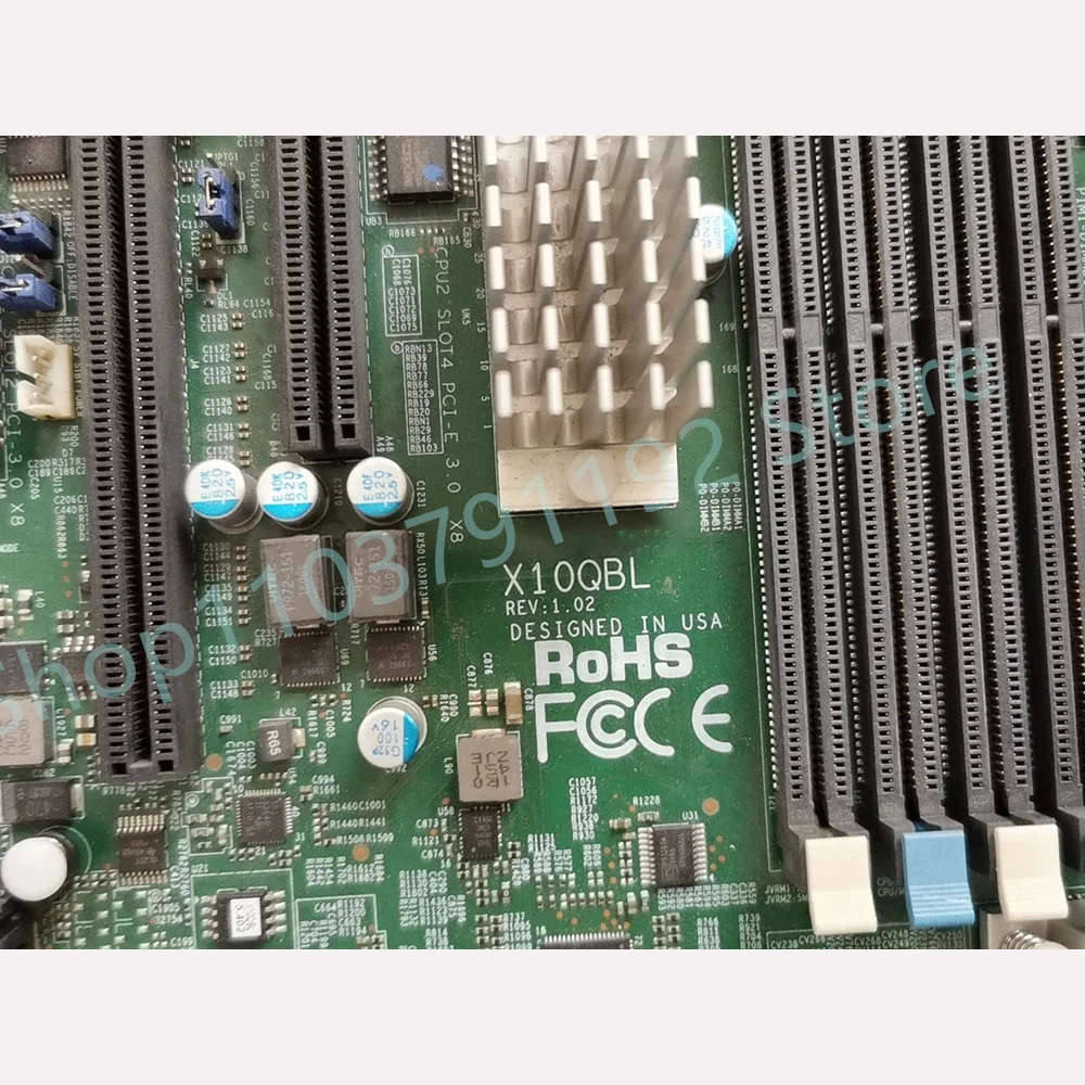 X10QBL Quad Socket R3 (LGA2011) DDR3 Motherboard E5-8800 v4/v3 For Supermicro