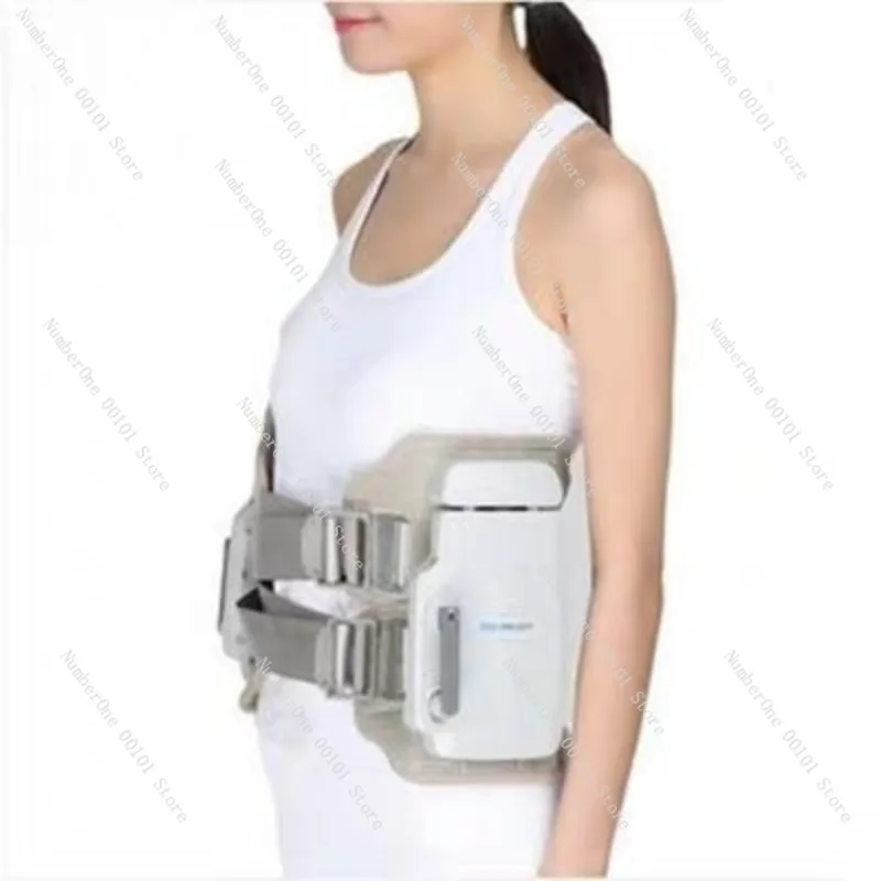 Lumbar decompression device belt tractor Lumbar disc traction Home treatment of lumbar disc herniation