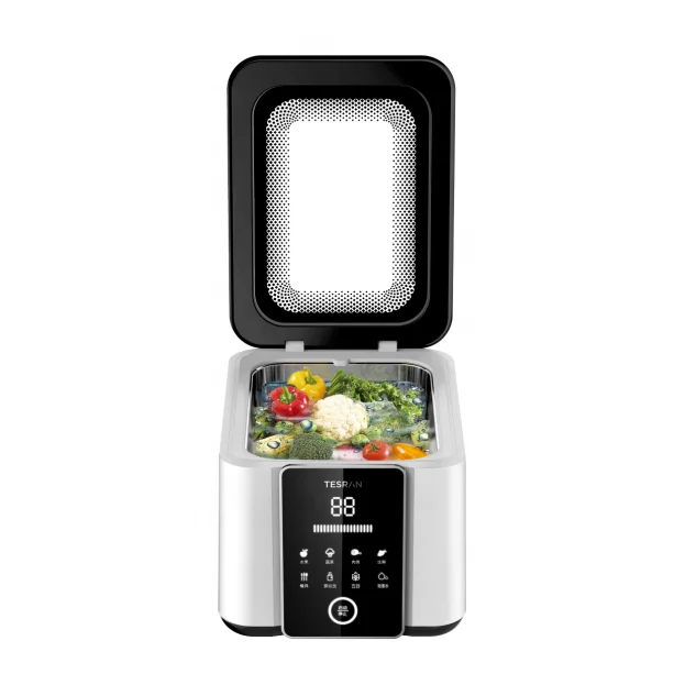 Tesran Fruit and Vegetable Cleaning Machine Eliminates Harmful Bacteria and Pesticide Residues Use for Home and Business