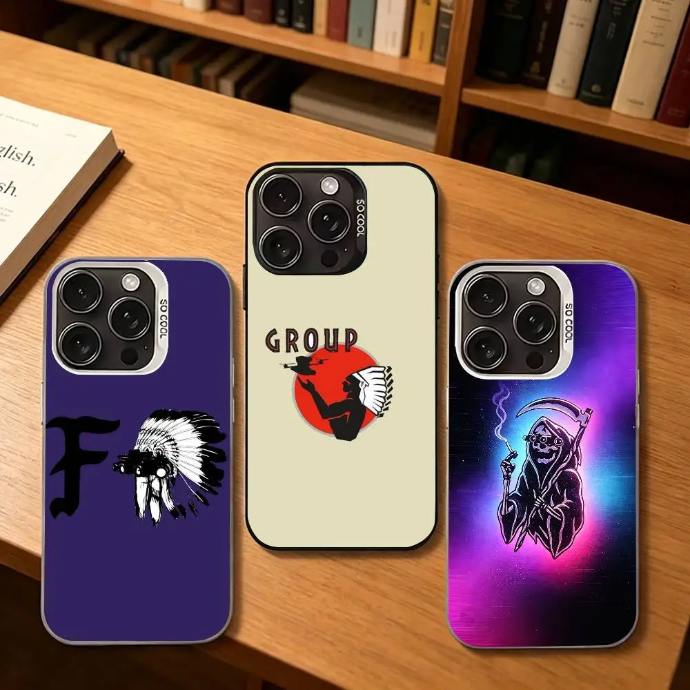 

Forward observations group Silver Cover For Phone Case For iPhone 17,16,15,14,13,12,11 Plus,Pro Max,XS