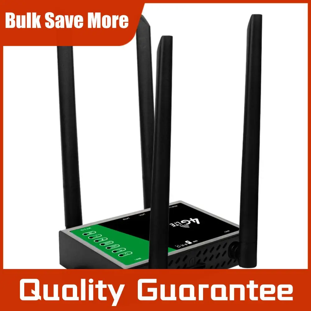 

4G LTE CPE Router with SIM Card Slot WiFi Router 150Mbps Wireless Router Firewall Protection 4 Antennas Modem Router for Home