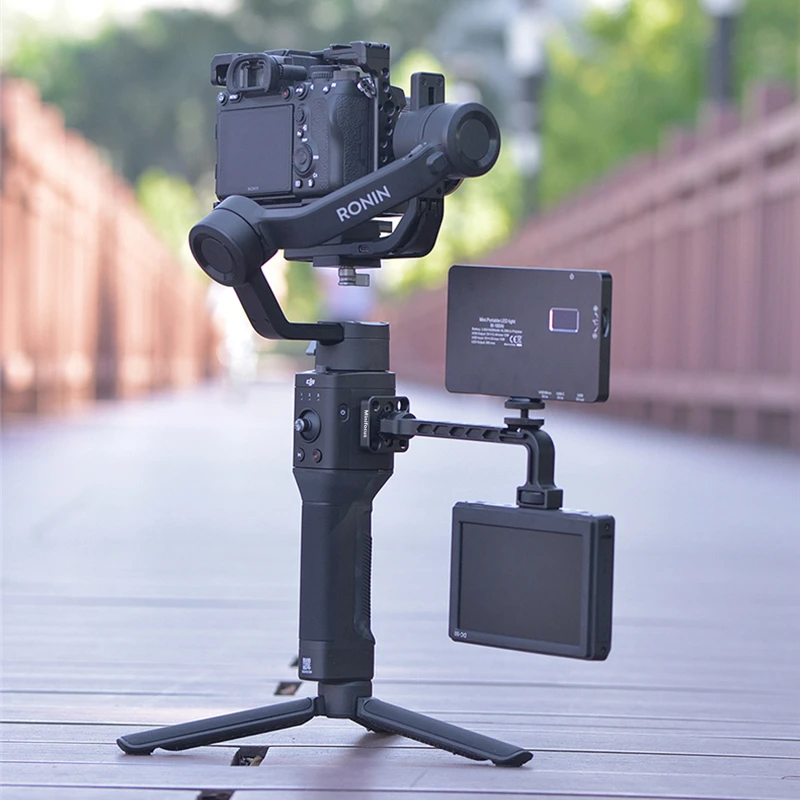Ronin S SC ฿ RSC 2กล้องรองเท้าเย็นสำหรับ DJI Ronin S SC RS2฿ Zhiyun Crane 3/2S/3S/Weebill S/Lab Gimbal Extension