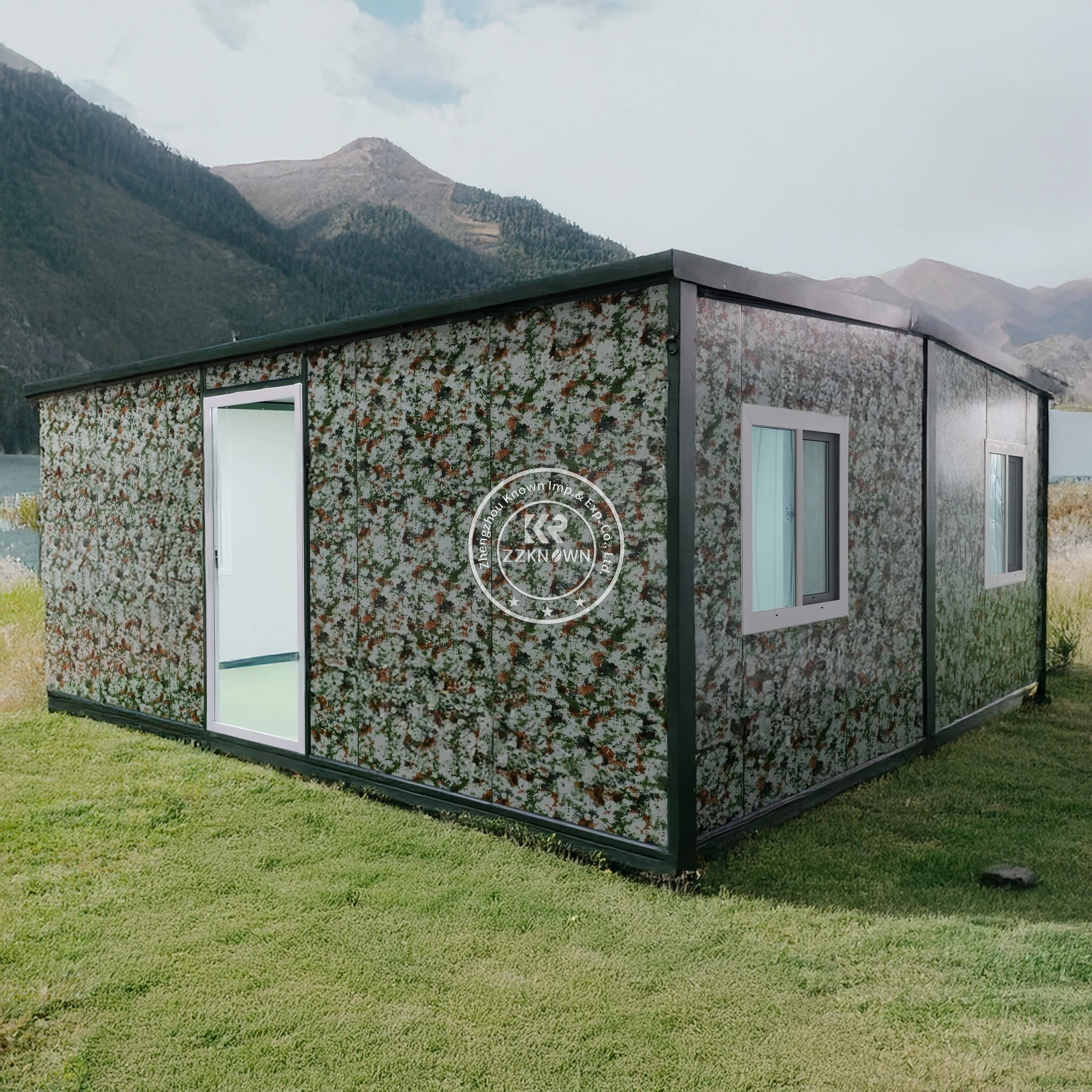 2025 Самый продаваемый прочный сборный дом длиной 20 футов. Современный складной контейнерный дом для жилых помещений для развития эко-реторт.