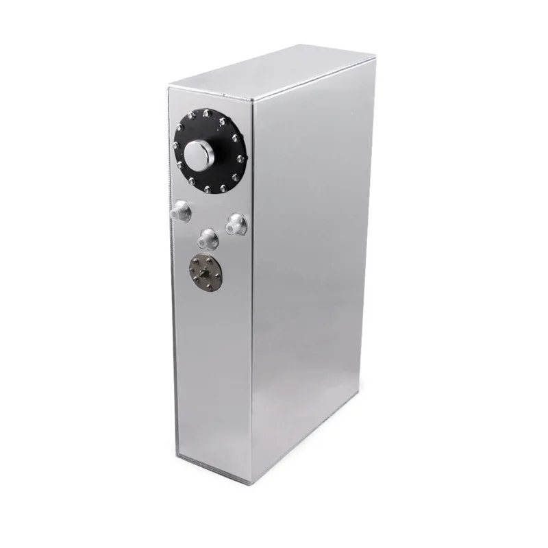 64L Aluminum Auxiliary Fuel Tank, 17 Gallon Long-Range Fuel Cell with Foam & Sensor