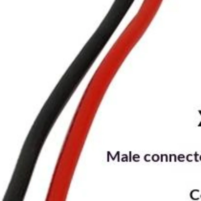 XT60H RC Model Connector Cable Flexible Silicone Wire Male Female Various Length Options For Drone Battery Connection
