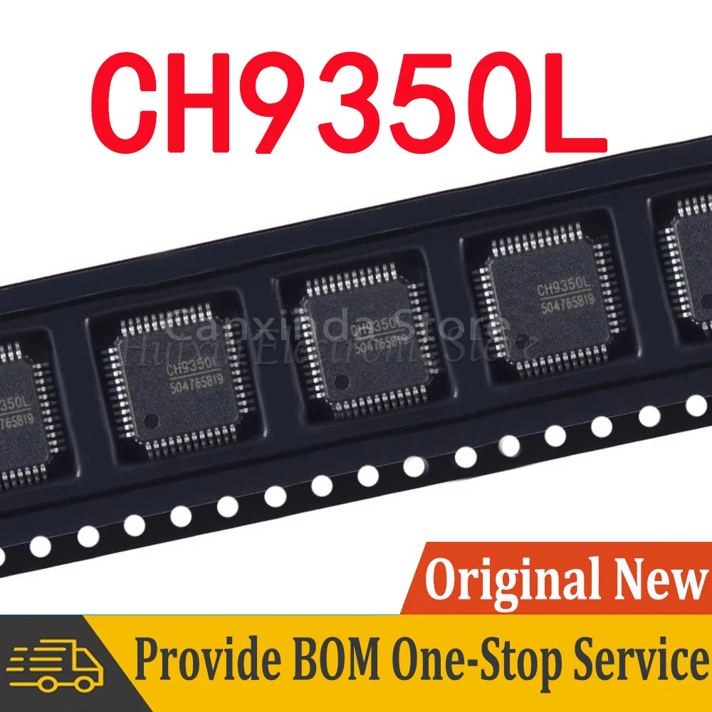 

1-5pcs CH9350L 9350L LQFP-48 CH9350 LQFP48 USB Keyboard Mouse to Serial Communication Control Chip IC New Original