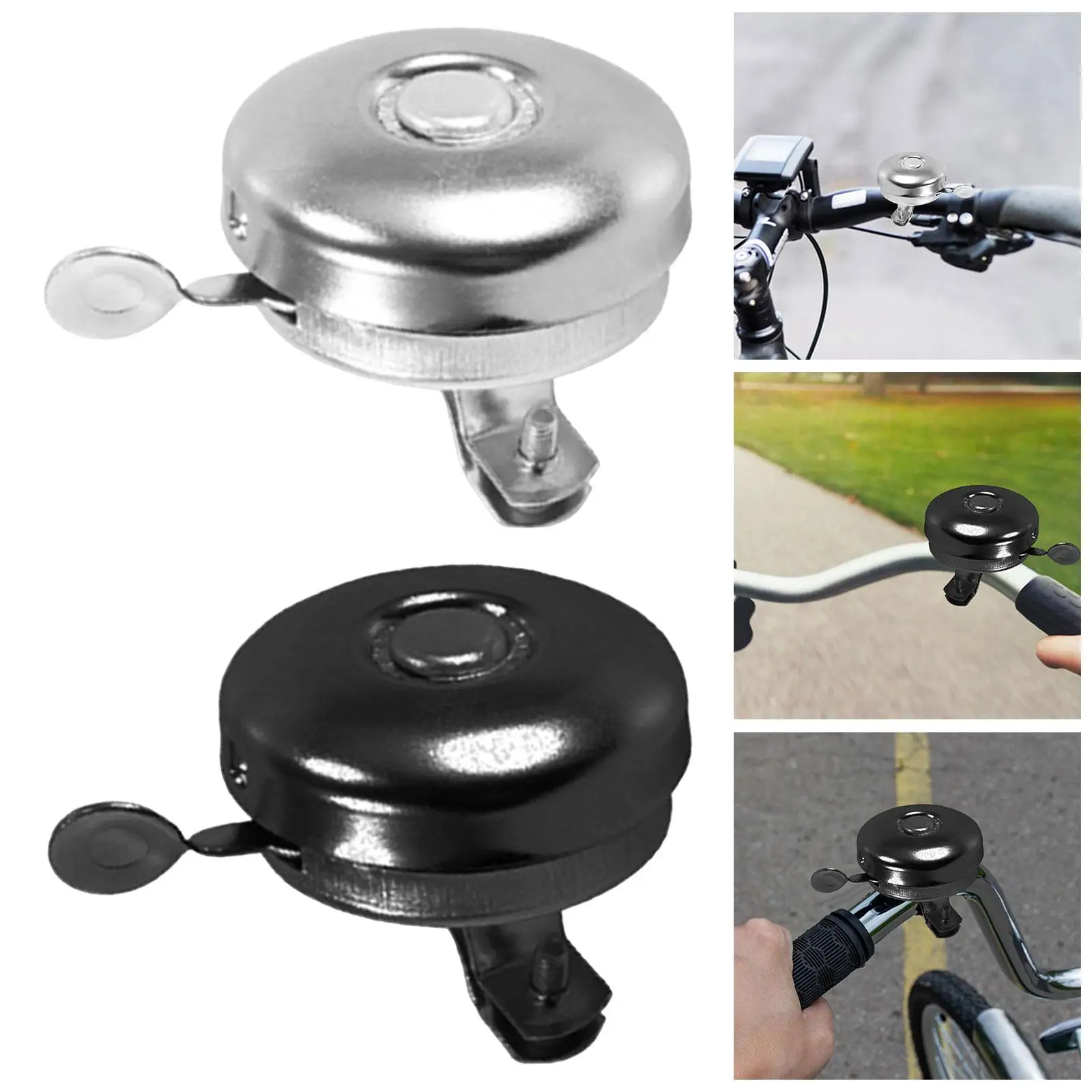 BMX Bike Bell Loud Sound Bells Alarm Metal Ring Bell Cycling Accessories for Folding Bike Mountain Road Bike Beach Cruiser