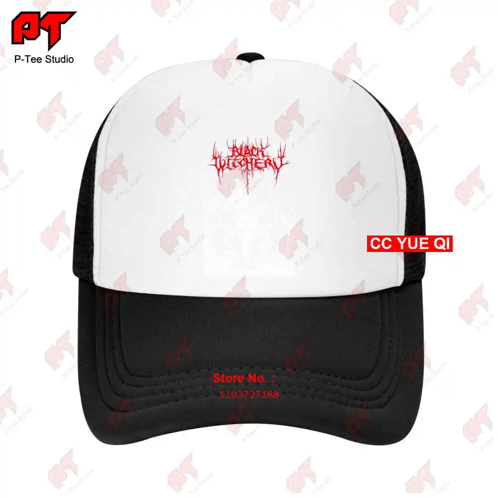 Black Witchery Upheaval Of Satanic Might Baseball Caps Truck Cap 02FQ