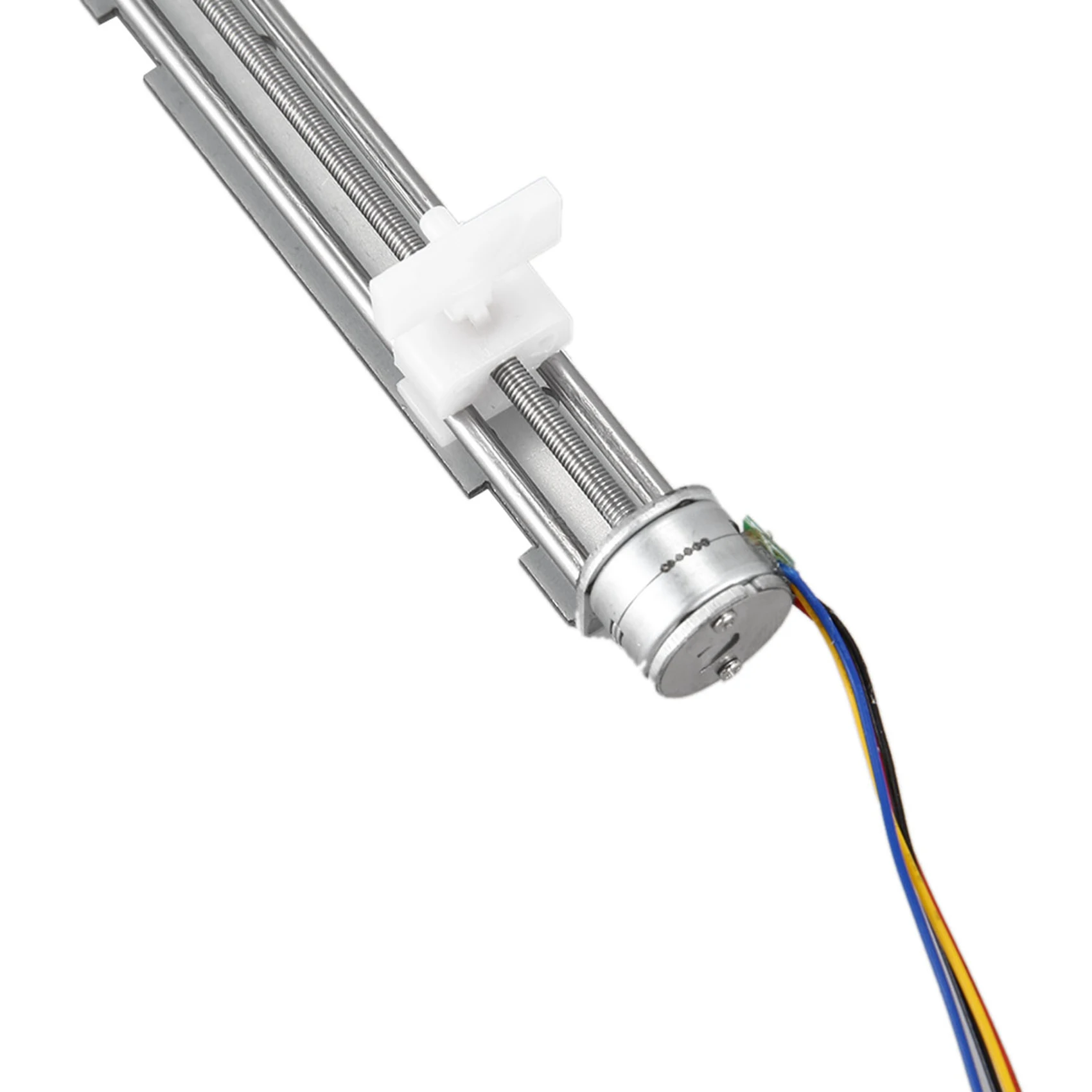 

2025 горячий стиль 2X 12 В шаговый двигатель ход 80 мм с ползунковым двигателем для небольшого гравировального станка DIY