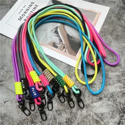 Phone Lanyard Neck Strap Keychain Color Lanyards ID Badge Holder Metal Keyring Key Holder for Keys Upgrade Mobile Accessories