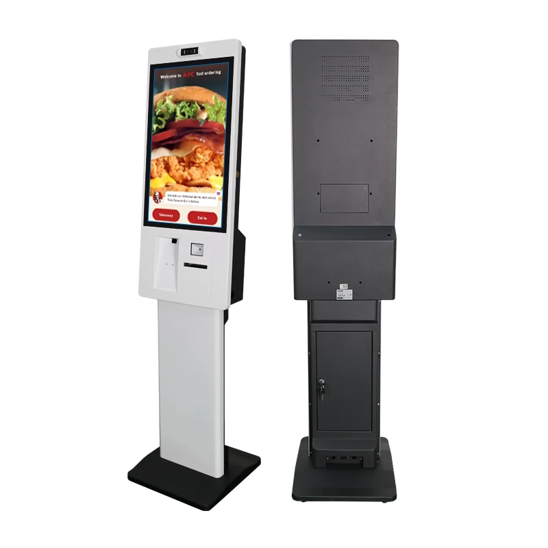 

Hot Sales 21/22/23 Inch High End Floor Standing Touch Kiosk For Bar Restaurant Coffee Shop POS Self Ordering System For Payment