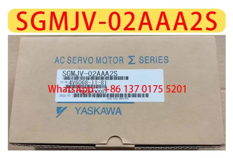 Brand New SGMJV-02AAA2S Servo Motor Original Genuine，Fast shipping，SGMJV 02AAA2S