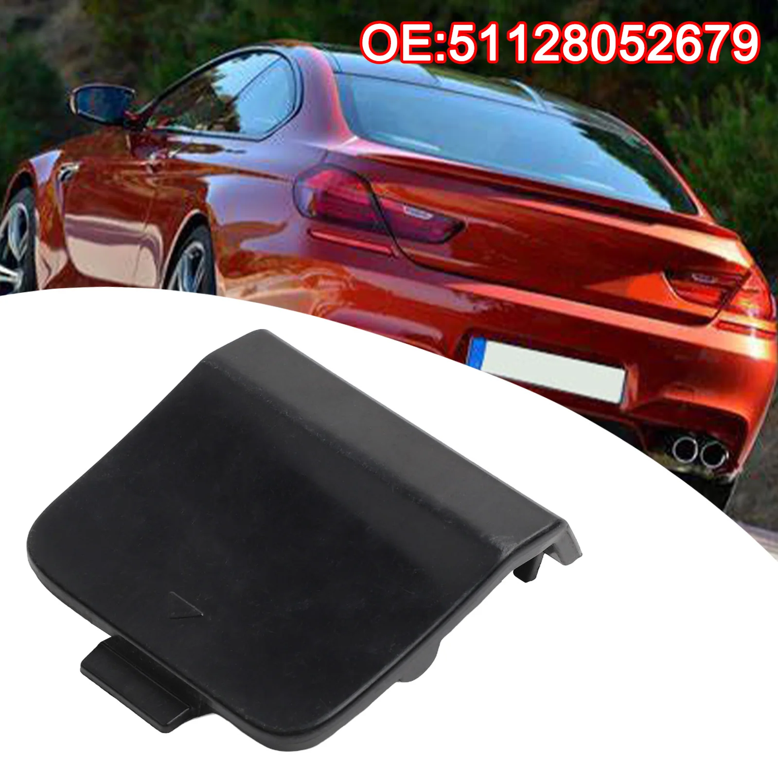 

Car Maintenance Vehicle Upgrade Tow Hook Cap As Shown In The Figure Fit For 2012-2018 Seamless Fit Sleek Design