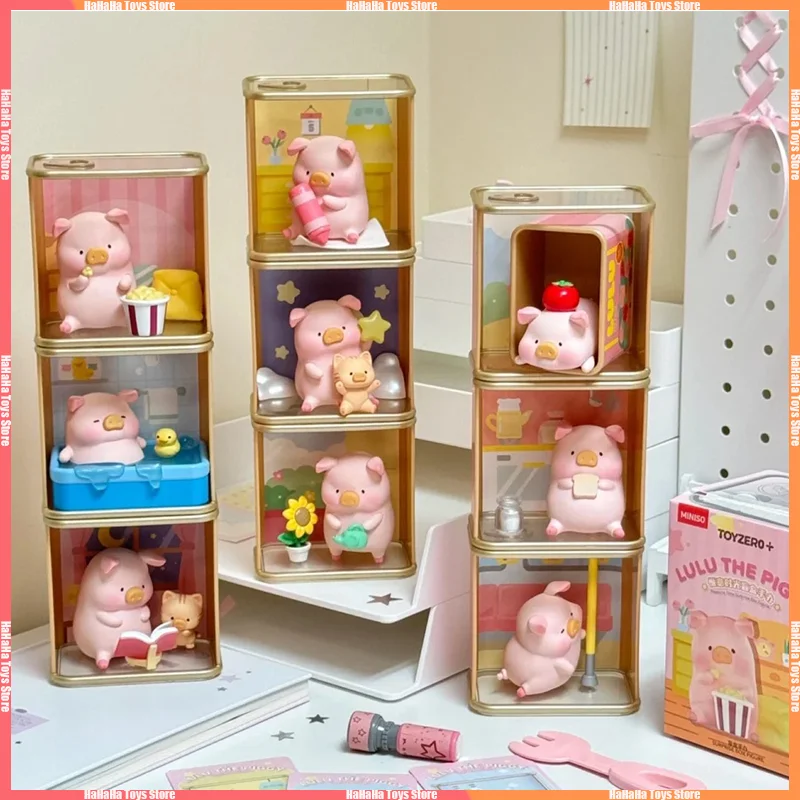 

Authentic New Lulu The Piggy House Pig Blind Box Kawaii Cartoon Mystery Boxes Decor Doll Surprise Bag Child Girl Xmas Gifts