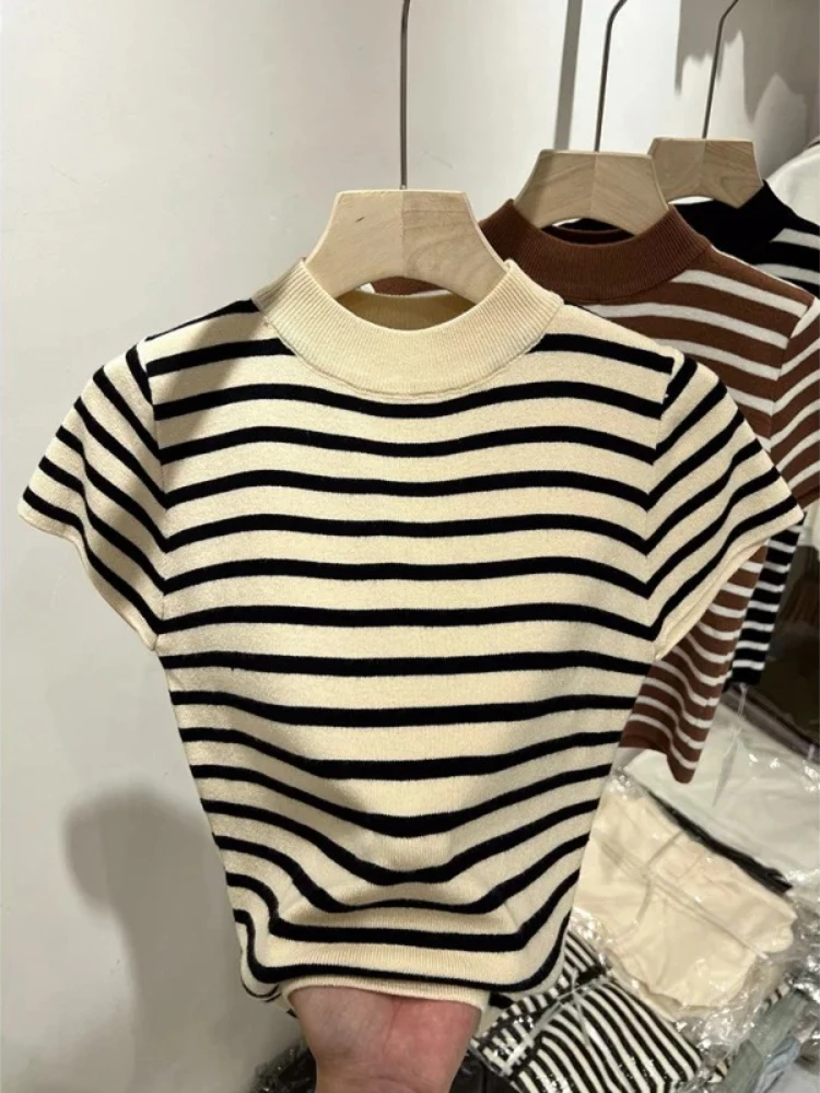 Thumbnail 2 - #34 Latest Striped Knit Sweaters Offers