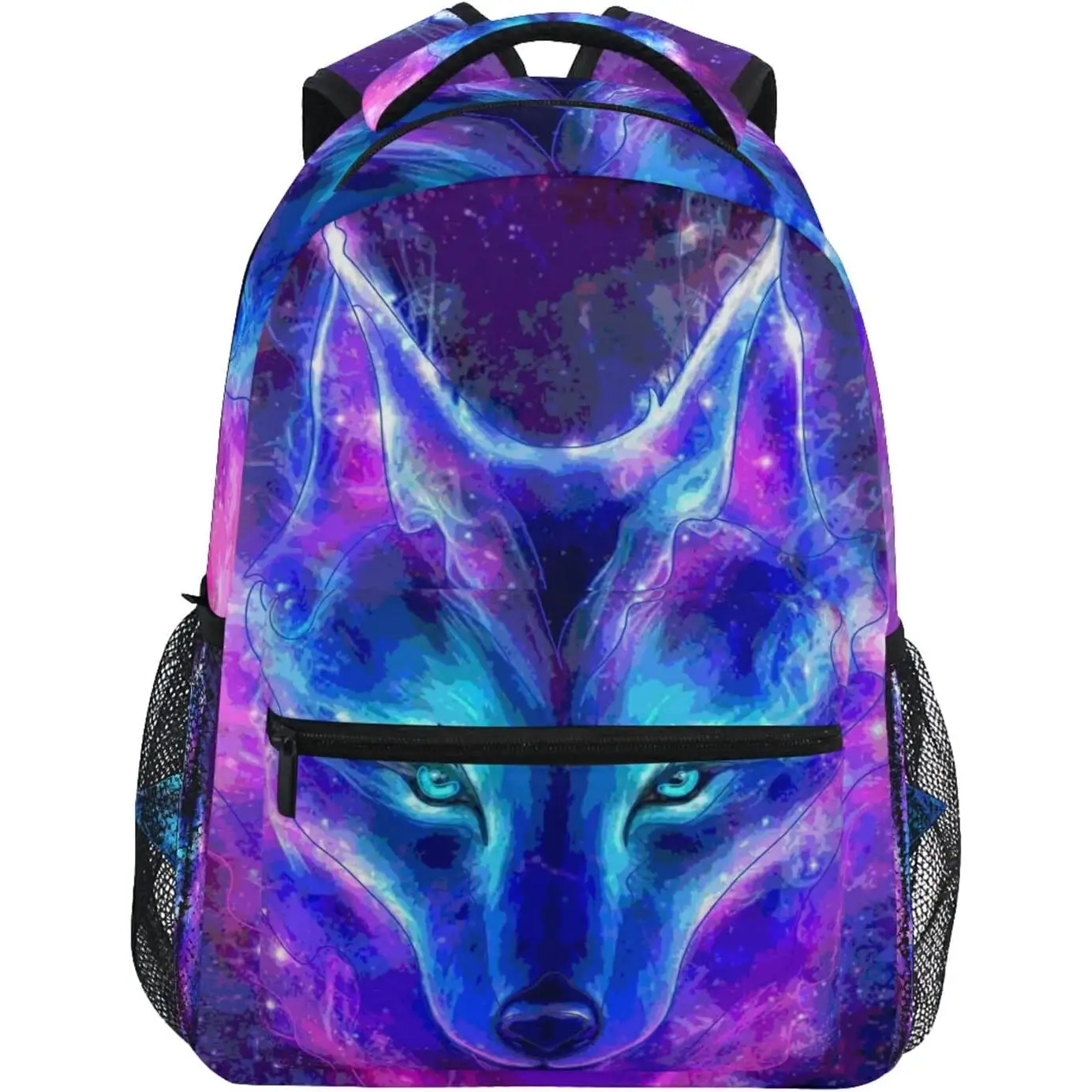 

Backpacks Wolf Boys Backpacks for Elementary Galaxy Bookbag 3rd 4th 5th Grade School Bag Travel Daypack Laptop Back Pack