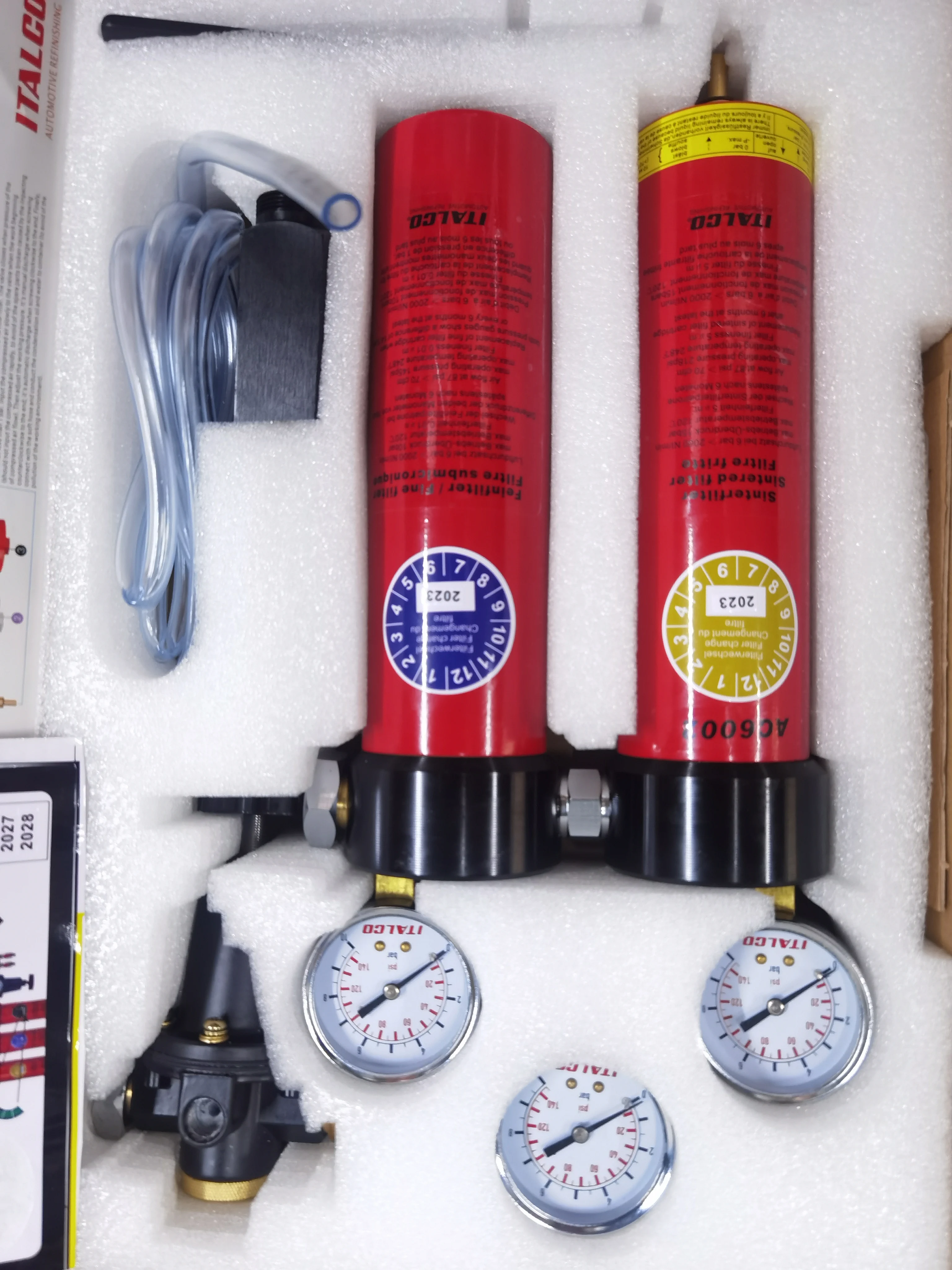 FILTROS DE PÉRICAÇÃO DE AR ITALCO AC6002 REDUTOR DE BOOTH DE PÉRICA ITALCO DE 2 ESTACIONES