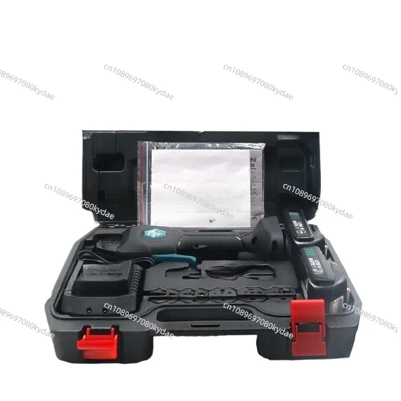 Rechargeable Terminal Crimping Tool Pre-Insulated Connector Press Clamp for Electrical Work
