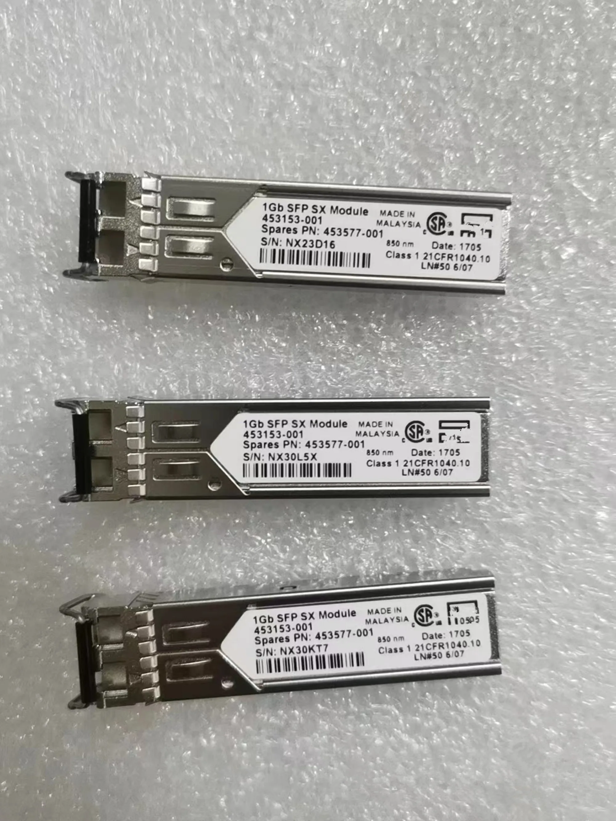 

H-P-E/SFP 1G модуль 453577-001 453151-B21 1Gb SFP SX модуль/sfp 1G Волоконно-оптический модуль