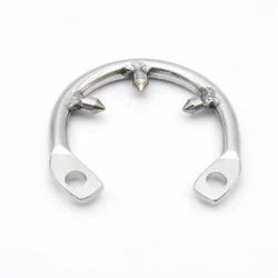 CHASTE BIRD Stainless Steel Male Cage with Base Anti-off Rings R13