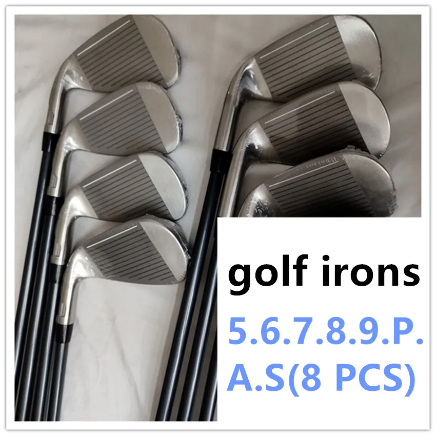 Golfschläger Qi Max Golf-Eisen-Set 5-9PAS (8 Stück) mit Schlägerkopfabdeckung