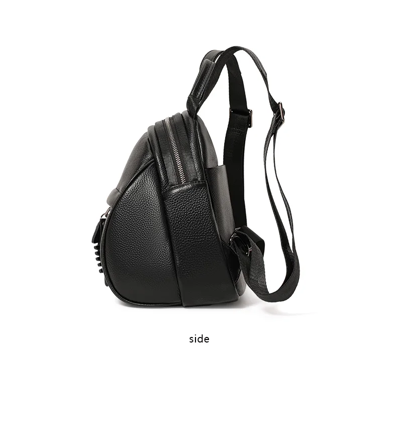Mini-Rucksack aus genarbtem Leder für Damen, süßer kleiner Rucksack mit Fischgräten-Anhänger, lässiger Tagesrucksack für Damen, ideal für Arbeit und den täglichen Gebrauch – Detail 10