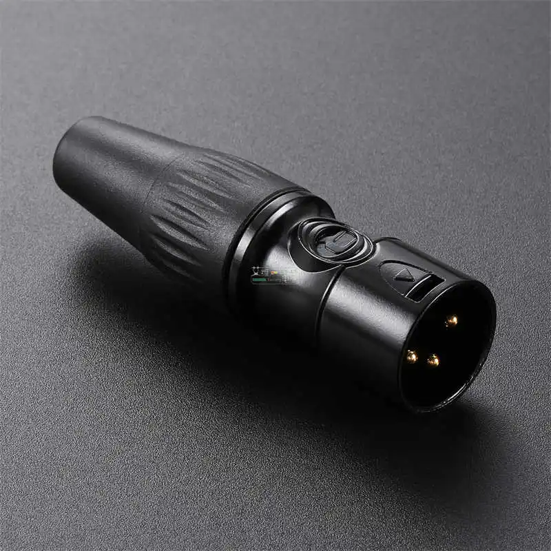 1/510/20/30 Pcs Rean XLR Plug Connector Ys176 Three Core Male Female Xlr Plug Microphone Line Audio Balance Cable Connector Plug