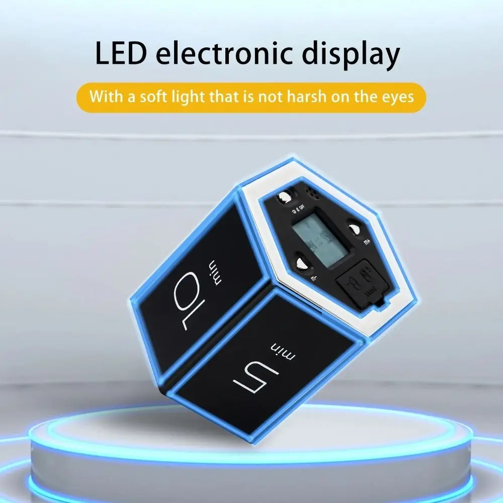 New ABS LED Display Count Down Multicolor Multi-function Hours Reminder Mini Portable Countdown Timer Office