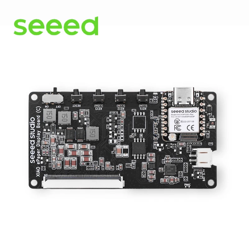 Seeed XIAO EPaper Display Board EE02 for 13.3' Spectra 6 E-Ink, Powered by XIAO ESP32-S3 Plus, SenseCraft HMI Firmware Pre-Flash