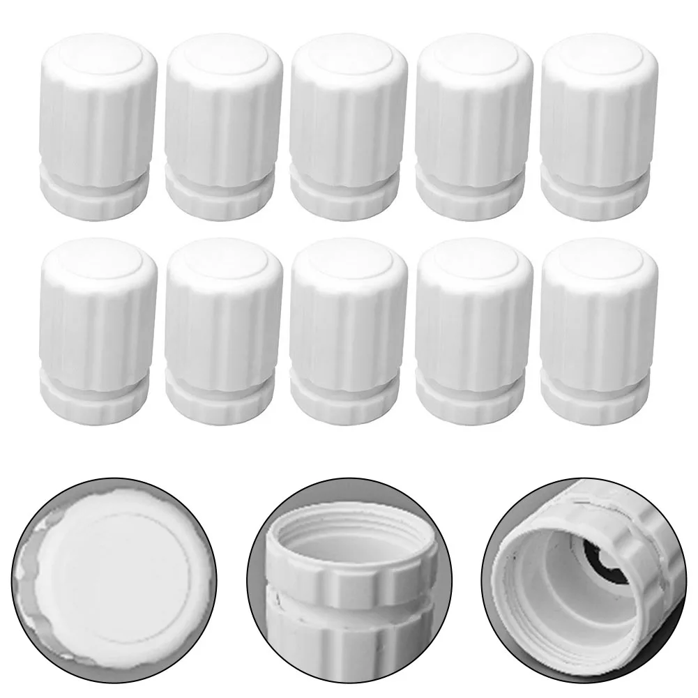10pcs Hand Wheel Switches Underfloor Heating Manifold Accessories M30×1.5 White Floor Heating Water Distributor Valve Core