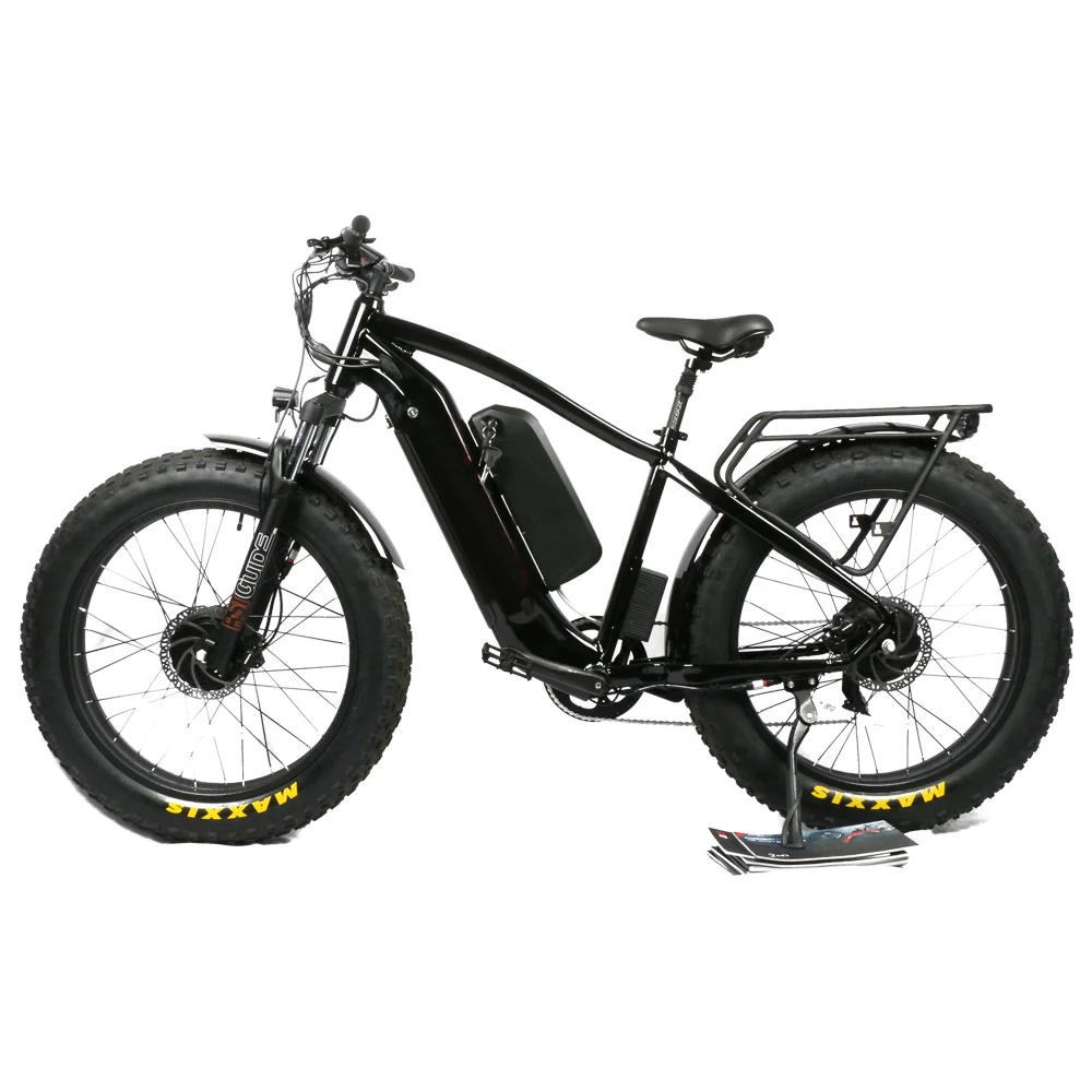40ah Full Suspension Frame Electric Dirt Bike 48V 52V 1000W 1500W 26 Inch Fat Tire Bicycle Mountain Ebike From China - view 5