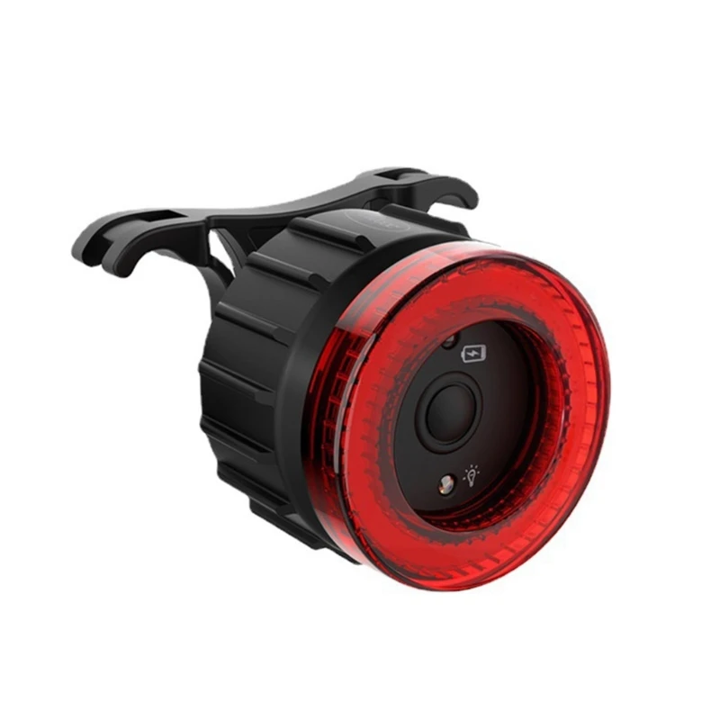 2025 New Intelligent Bike Tail Light Led Warning Flashlight Sensing Bicycles Rear Light