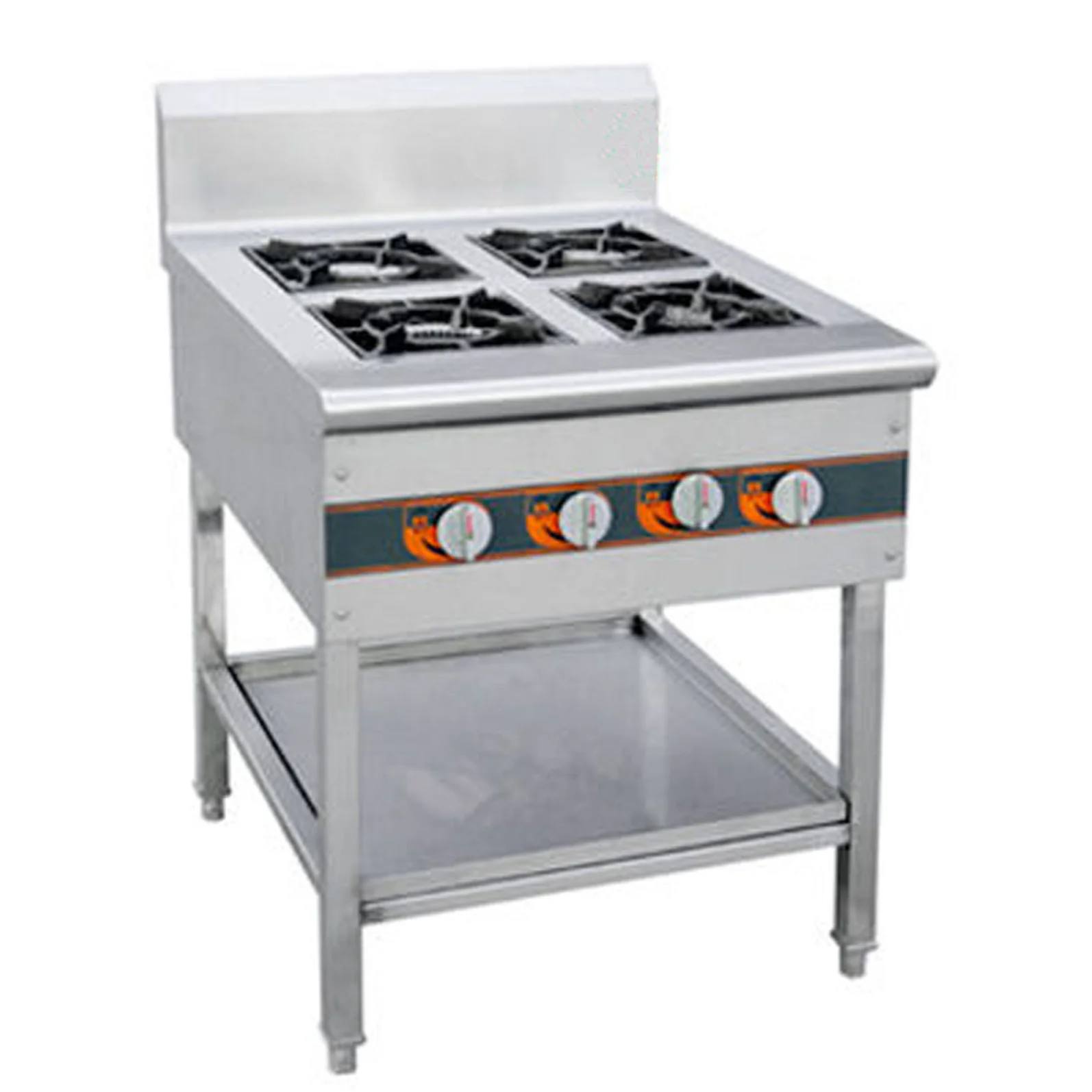 

RUITAI High Quality Stainless Steel Gas 6 Stove With Electronic Ignition Table Installation For Hotels Direct From China Factory
