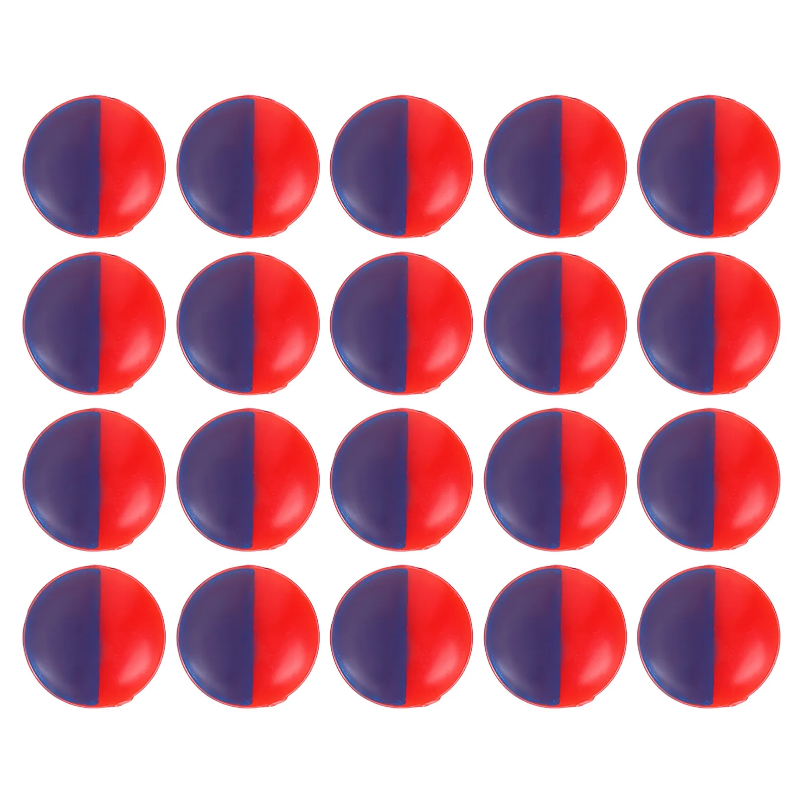 

100Pcs Hot Cold Water Faucet Handle Accessories Red Blue Indicator Buttons for Kitchen Bathroom Mixer Tap Replacement Parts