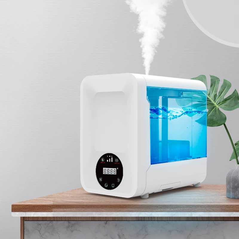 Humidifier for Bedroom Large Room Home, 5L Cool Mist Air Vaporizer for Plants Indoor and Whole House with Humidity Sensor