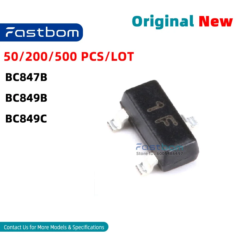 BC847B BC849C BC849B SOT23-3 NPN TR TRANSISTOR New Original