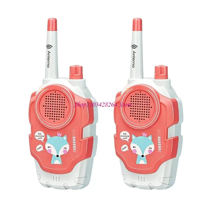 2Pieces Fun Educational Walkie Talkie Toy Set For Enhancing Kids Social Skills