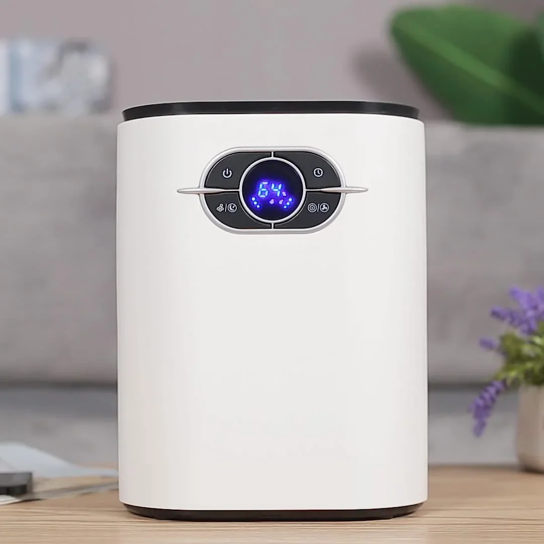 1200ML Dehumidifier Household Moisture-proof Electronic Dehumidifier Air Drying Machine 100-240V