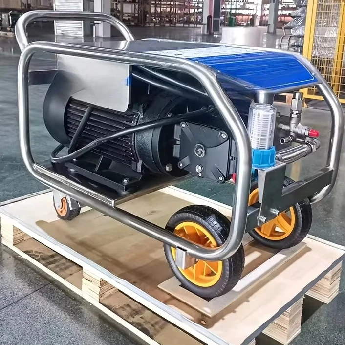 Customized Corrosion-resistant Stainless Steel Body Triplex Plunger Pump 20/23L/min 50Mpa  Cold Water New High Pressure Cleaner
